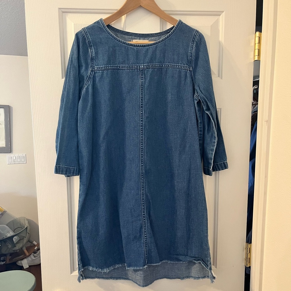 Madewell Blue Denim Dress